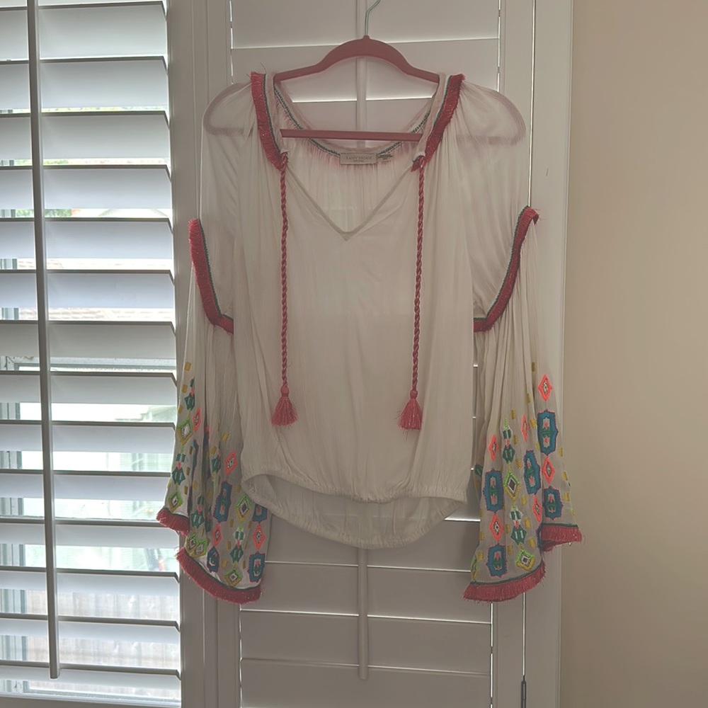 Ramy Brook Bell Sleeve Top XS